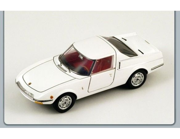 Spark Model S1311 ABARTH OT 1000 COUPE' PININFARINA 1965 WHITE 1:43 Modellino