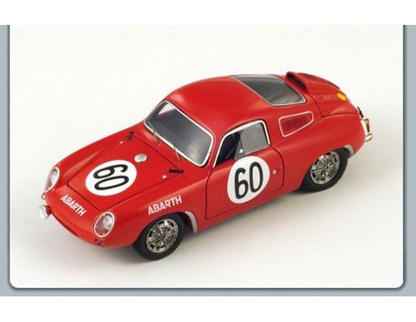 Spark Model S1333 ABARTH 850 S N.60 LM 1961 1:43 Modellino