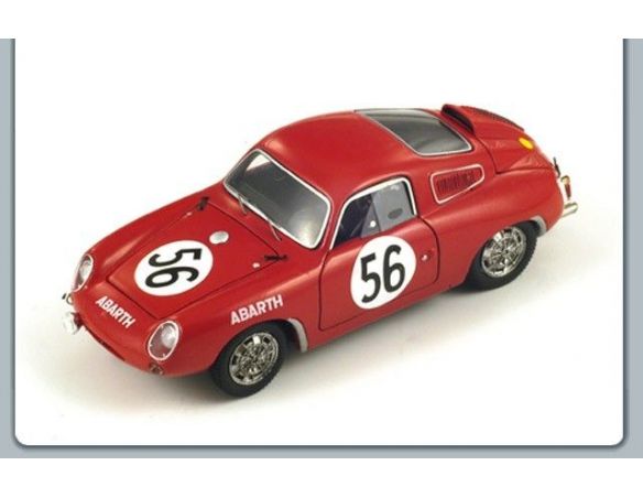Spark Model S1337 ABARTH 700 S N.56 LE MANS 1961 1:43 Modellino