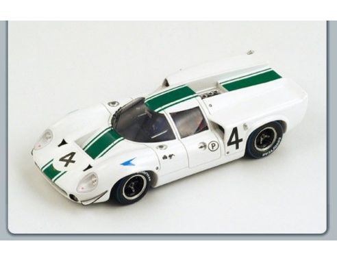 Spark Model S1390 LOLA T70 MKIII N.4 BOAC 500 1967 BRABHAM-HULME 1:43 Modellino