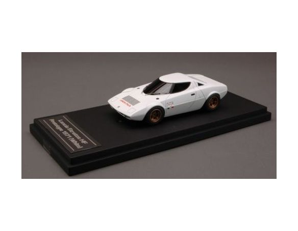 Hpi Racing HPI8448 LANCIA STRATOS HF PROT.'71 MATT WHITE 1:43 Modellino