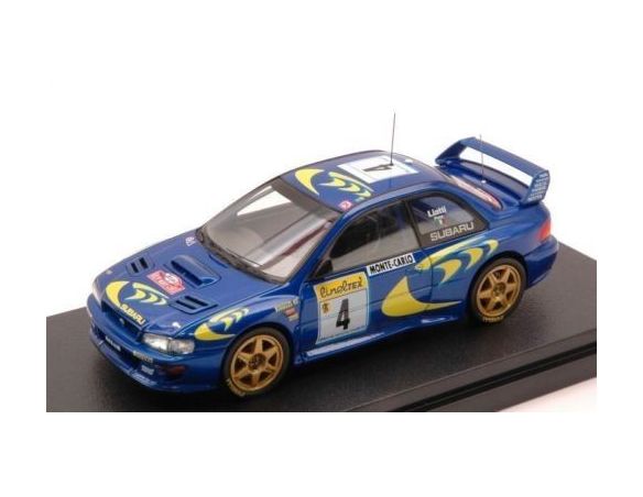 Hpi Racing HPI8574 SUBARU IMPREZA WRC N.4 WINNER MONTE CARLO 1997 LIATTI-PONS 1:43 Modellino