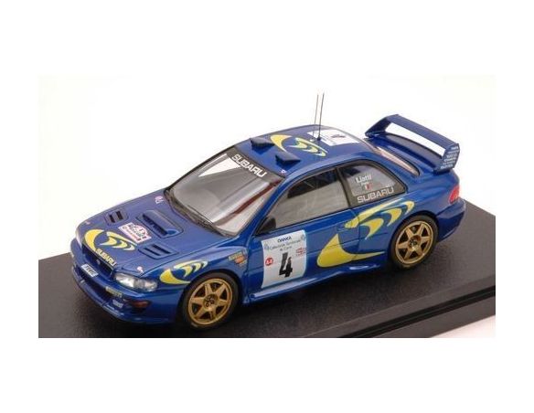 Hpi Racing HPI8596 SUBARU IMPREZA N.4 5th TOUR DE CORSE 1997 LIATTI-PONS 1:43 Modellino