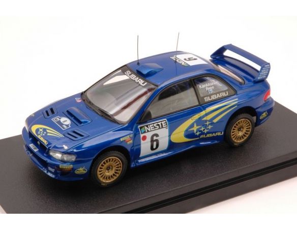 Hpi Racing HPI8599 SUBARU IMPREZA N.6 WINNER FINLAND 1999 KANKKUNEN-REPO 1:43 Auto Rally