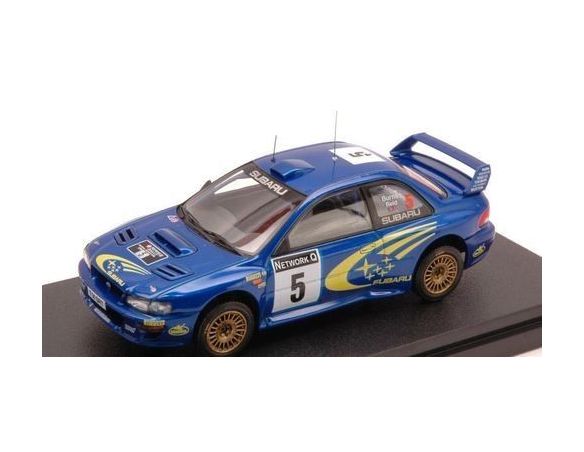 Hpi Racing HPI8600 SUBARU IMPREZA WRC'99 N.3 WINNER GREAT BRITAIN 1999 BURNS-REID 1:43 Modellino