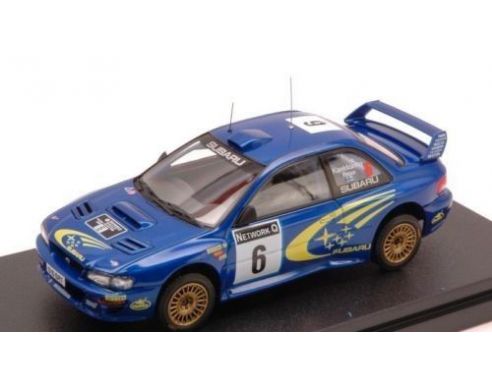 Hpi Racing HPI8601 SUBARU IMPREZA WRC'99 N.6 2nd GREAT BRITAIN 1999 KANKKUNEN-REPO 1:43 Modellino