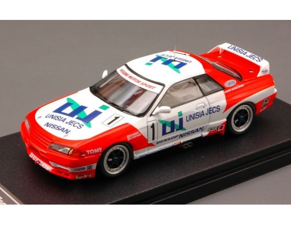 Hpi Racing HPI8609 UNISIA SKYLINE GT-R N.1 JTC MINE 1993 1:43 Modellino
