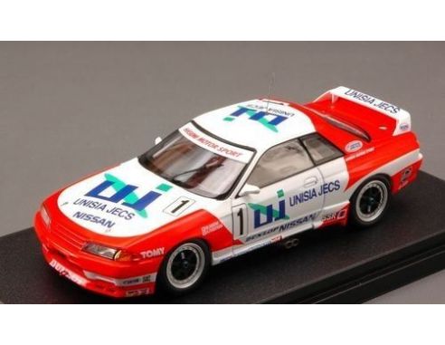Hpi Racing HPI8610 UNISIA SKYLINE GT-R N.1 JTC SUZUKA 1993 1:43 Modellino