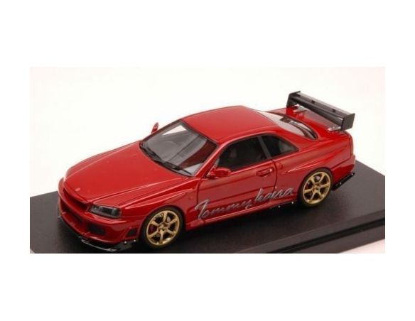 Hpi Racing HPI8836 TOMMYKAIRA R (R34) RED 1:43 Modellino