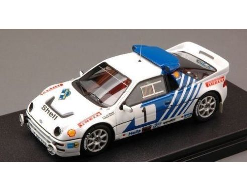Hpi Racing HPI8842 FORD RS 200 N.1 RETIRED SWEDEN 1986 BLOMQUIST-BERGLUND 1:43 Modellino