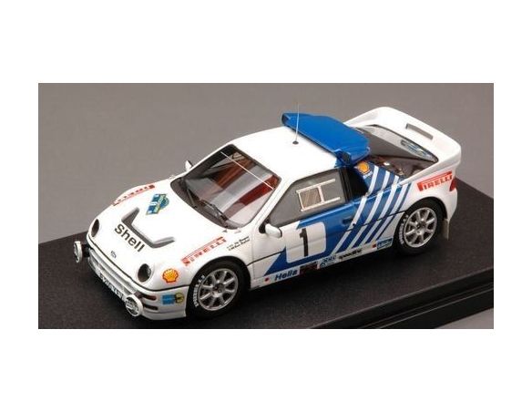 Hpi Racing HPI8842 FORD RS 200 N.1 RETIRED SWEDEN 1986 BLOMQUIST-BERGLUND 1:43 Modellino