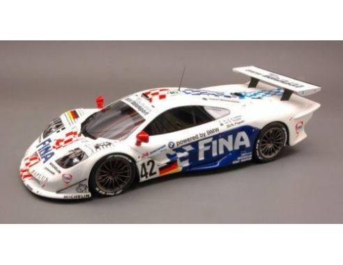 Hpi Racing HPI8863 MC LAREN F1 GTR N.42 22th LM 1997 LETHO-SOPER-N.PIQUET 1:18 Modellino
