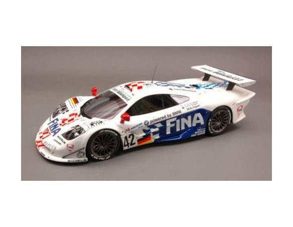 Hpi Racing HPI8863 MC LAREN F1 GTR N.42 22th LM 1997 LETHO-SOPER-N.PIQUET 1:18 Modellino