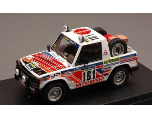 Hpi Racing HPI8877 MITSUBISHI PAJERO N.161 11th PARIS-DAKAR 1983 COWAN-MALKIN 1:43 Modellino