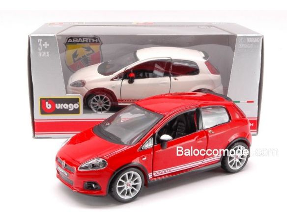 Bburago BU43018 FIAT GRANDE PUNTO ABARTH 1:32 Auto Stradali