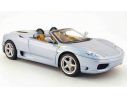 Hot Wheels HWP9905 FERRARI 360 SPIDER 2000 LIGHT BLUE MET.1:18 Modellino