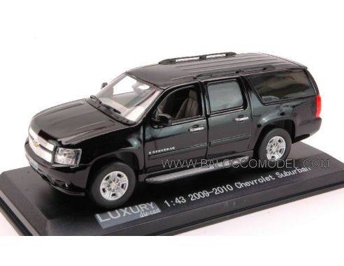 Luxury LX10054 CHEVY SUBURBAN 2009 BLACK 1/43 Auto Stradali