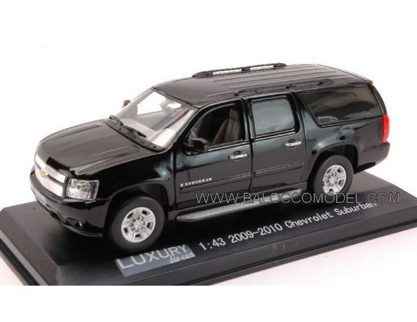 Luxury LX10054 CHEVY SUBURBAN 2009 BLACK 1/43 Auto Stradali