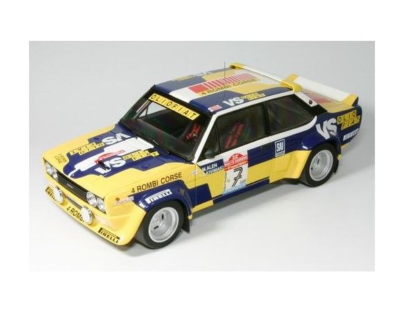 Kyosho KY8372E FIAT 131 ABARTH N.7 RETIRED SAN REMO 1980 ALEN-KIVIMAKI 1:18 Auto Rally                                  Modellin