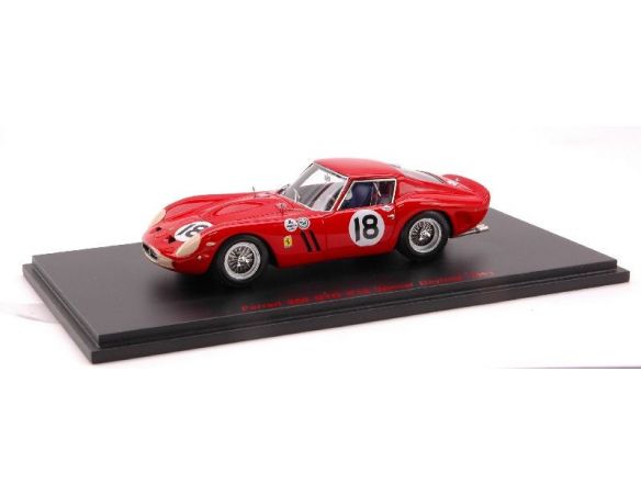 Red Line RL185 FERRARI GTO N.18 WINN.DAYT.'63 1:43 Modellino