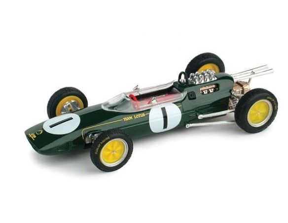 Brumm BM0331 LOTUS 25 J.CLARK 1963 N.1 WINNER BELGIUM GP WORLD CHAMPION 1:43 Modellino