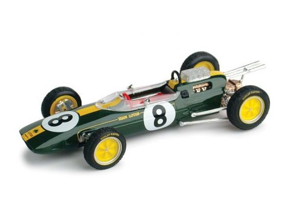 Brumm BM0332 LOTUS 25 J.CLARK 1963 N.8 WINNER ITALY GP WORLD CHAMPION 1:43 Modellino