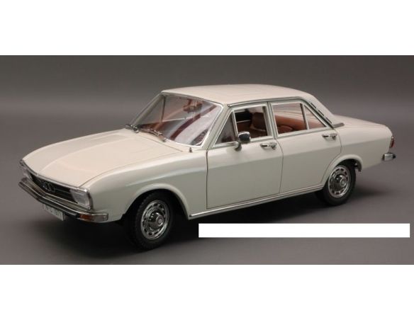 Signature SIGN38212 AUDI 100 4 PORTE 1971 WHITE 1:18 Modellino