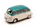 Brumm BM0333-05 FIAT 600 MULTIPLA D 1960 GRIGIO BIACCA/TURCHESE 1:43 Modellino