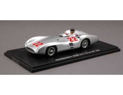Spark Model S1037 MERCEDES H.HERMANN FRENCH GP'54 1:43 Modellino