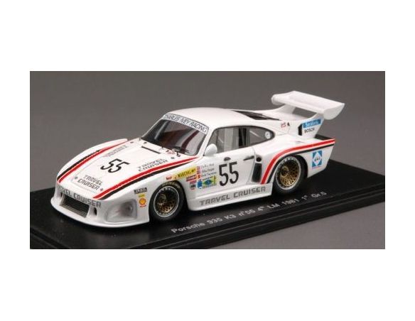 Spark Model S1929 PORSCHE 935 K 3 N.55 4th LM'81 1:43 Modellino