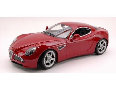 Welly WE1597 ALFA ROMEO 8C 2006 RED METALLIC 1:24 Modellino