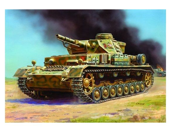Zvezda Z6151 PANZER IV AUSF D KIT 1:100 Modellino