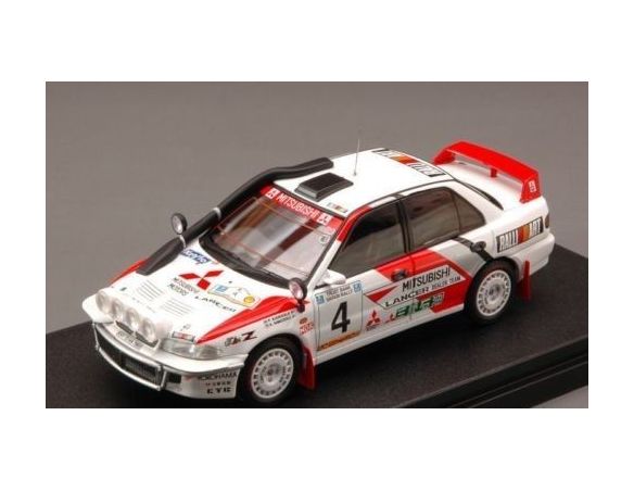 Hpi Racing HPI8589 MITSUBISHI LANCER N.4 2nd SAFARI 1994 SHINOZUKA-KUUKKALA NIGHT VERS.1:43 Modellino