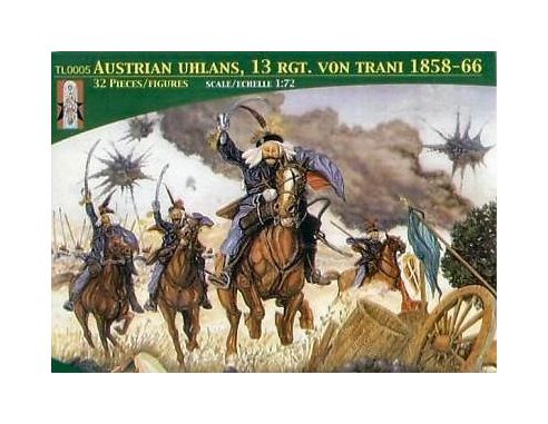 Modellino TL0005 AUSTRIAN UHLANS 1858-66 1:72 Modellino