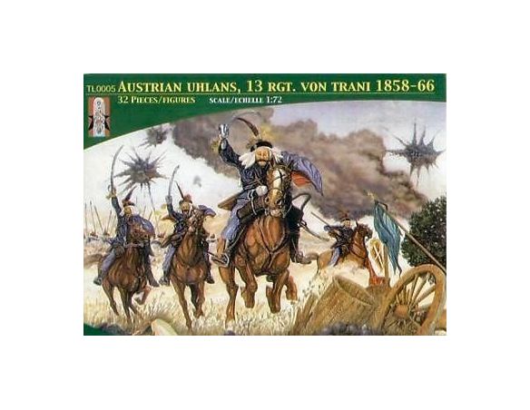 Modellino TL0005 AUSTRIAN UHLANS 1858-66 1:72 Modellino