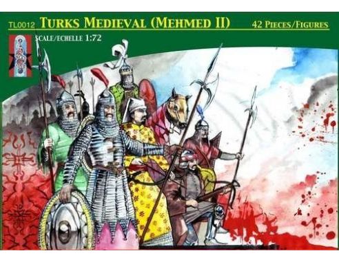 Modellino TL0012 MEDIEVAL TURKS KIT 1:72 Modellino