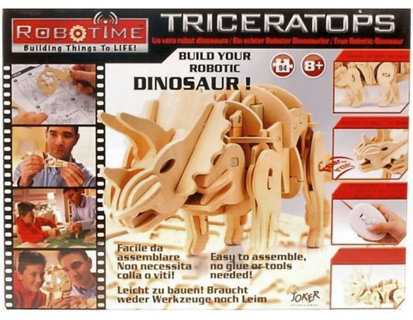 Robotime RBT9102 TRICERATOPO KIT cm 25 Kit Art.Vari