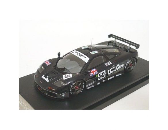 Hpi Racing HPI8536 MC LAREN F1 GTR N.59 WINNER LM 1995 NIGHT VERS. DALMAS-SEKIYA-LETHO 1:43 Modellino
