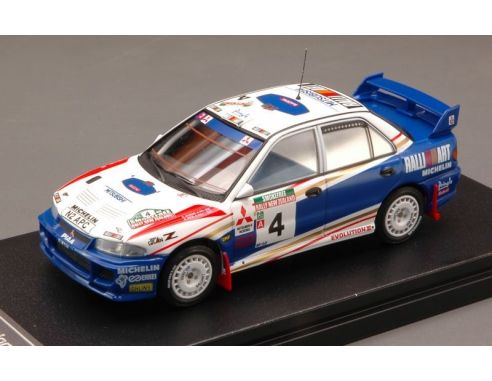 Hpi Racing HPI8553 MITSUBISHI LANCER EVO III N.4 WINNER NEW ZELAND 1996 BURNS-REID 1:43 Modellino