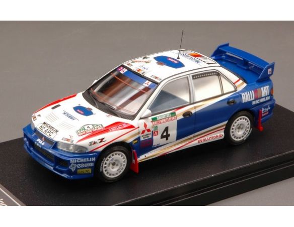 Hpi Racing HPI8553 MITSUBISHI LANCER EVO III N.4 WINNER NEW ZELAND 1996 BURNS-REID 1:43 Modellino