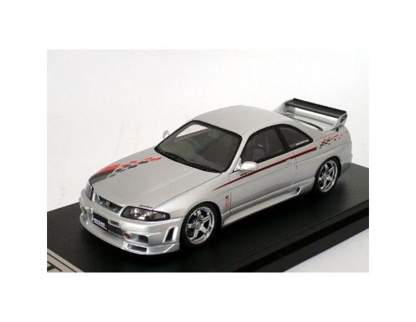 Hpi Racing HPI8802 NISSAN NISMO R33 GT-R R-TUNE SILVER 1:43 Modellino