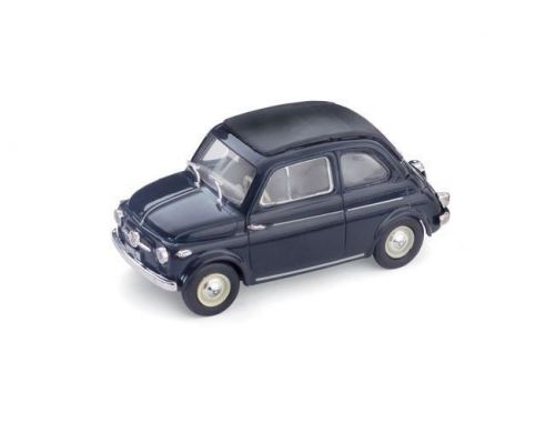 Brumm BM0343 FIAT 500 CHIUSA 1957 BLU SCURO 1:43 Modellino