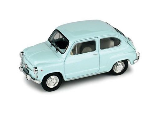Brumm BM0349-03 FIAT 600 D FANALONE 1965 AZZURRO ACQUAMARINA UPD 1:43 Modellino