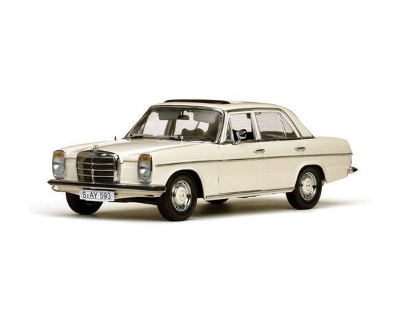 SunStar SS4593 MERCEDES 200/8 (W114-W115) 1968 WHITE 1:18 Modellino