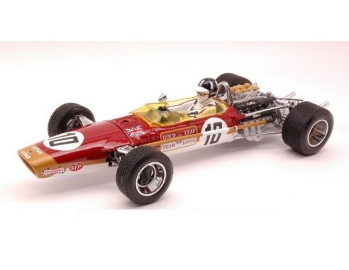 Quartzo QZ18214 LOTUS 49 G.HILL 1968 N.10 WINNER SPANISH GP 1:18 Modellino