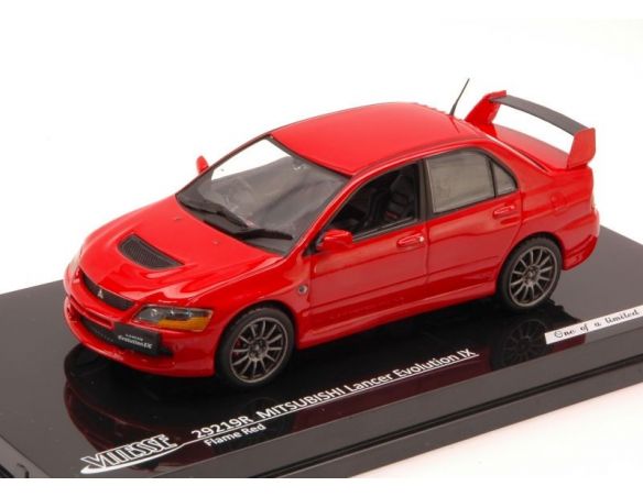 Vitesse VE29219 MITSUBISHI LANCER EVOLUTION IX 2005 FLAME RED 1:43 Auto Stradali