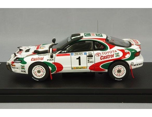 Hpi Racing HPI8019 TOYOTA CELICA TURBO 4WD N.1 WINNER SAFARI 1993 KANKKUNEN-PIIRONEN 1:43 Modellino
