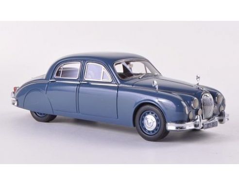 Neo Scale Models NEO44331 JAGUAR MKI 2.4 LHD 1955 BLUE-GREY 1:43 Modellino