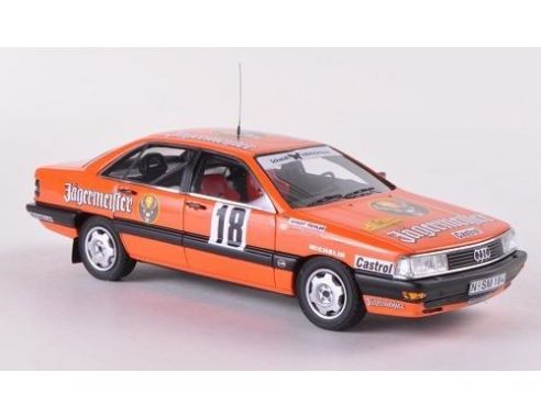 Neo Scale Models NEO45251 AUDI 200 QUATTRO N.18 JAGERMEISTER RALLY BADEN-WUTTEMBERG 1987 1:43 Modellino