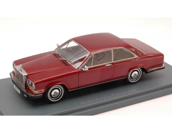 Neo Scale Models NEO44210 ROLLS ROYCE CAMARGUE 1975-1986 RED METALLIC 1:43 Auto Stradali